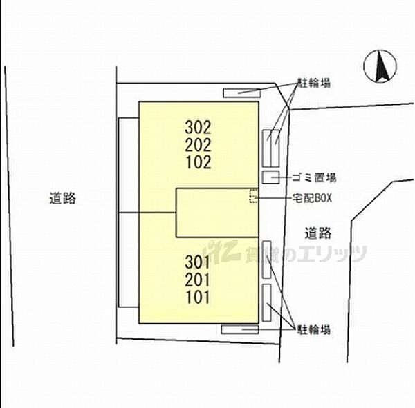 ブリランテ山ノ内 102｜京都府京都市右京区山ノ内赤山町(賃貸アパート1DK・1階・32.15㎡)の写真 その13