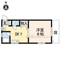 ロイヤルコーポ桂 103 ｜ 京都府京都市西京区桂池尻町（賃貸マンション1DK・1階・23.54㎡） その2