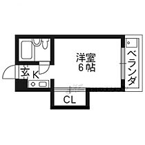 京都府京都市西京区川島東代町（賃貸マンション1K・2階・18.00㎡） その2