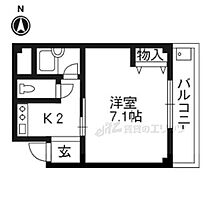 アンクル島原 303 ｜ 京都府京都市下京区西新屋敷下之町（賃貸マンション1K・3階・20.93㎡） その2