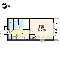 京都府京都市右京区西院西貝川町（賃貸マンション1K・5階・28.20㎡） その2