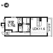 京都府京都市中京区壬生神明町（賃貸マンション1LDK・1階・45.68㎡） その2