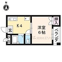 京都府京都市上京区上長者町通千本西入五番町（賃貸マンション1K・2階・21.06㎡） その2