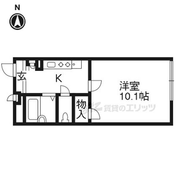 レオパレス東寺 103｜京都府京都市南区西九条南田町(賃貸アパート1K・1階・18.36㎡)の写真 その2