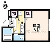 サンラック西京極 202 ｜ 京都府京都市右京区西京極下沢町（賃貸アパート1K・2階・18.21㎡） その2