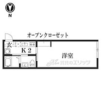 京都府京都市下京区室町通五条上る坂東屋町（賃貸マンション1K・2階・26.00㎡） その2