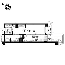 京都府京都市伏見区久我東町（賃貸マンション1LDK・4階・48.15㎡） その2