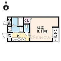 京都府京都市東山区一橋宮ノ内町（賃貸マンション1K・2階・24.86㎡） その2