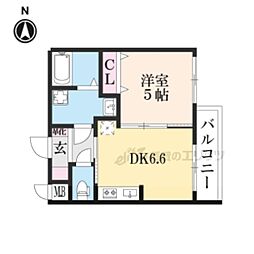 間取図画像 1DK