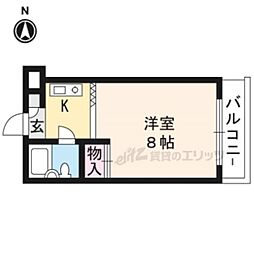 ハイツ・まさき 1Kの間取図画像