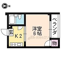 京都府京都市東山区本町七丁目（賃貸マンション1K・3階・16.00㎡） その2