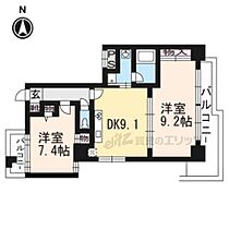 京都府京都市上京区大宮通今出川下ル薬師町（賃貸マンション2LDK・3階・56.83㎡） その2