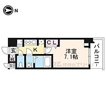 京都府京都市下京区南夷町（賃貸マンション1K・2階・24.60㎡） その2