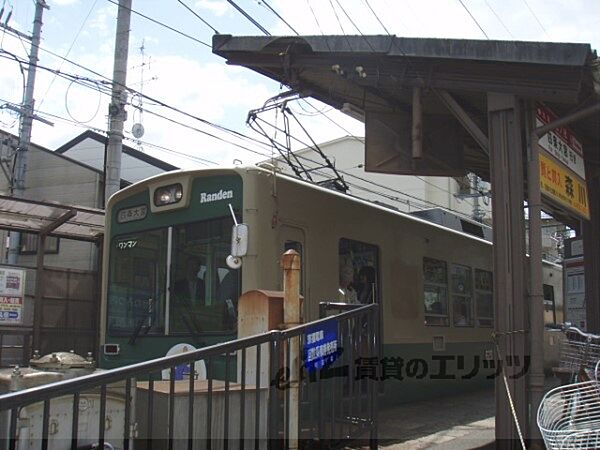 画像20:嵐電蚕ノ社駅まで480メートル