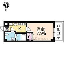 フラッティ円町北 108 ｜ 京都府京都市中京区西ノ京中保町（賃貸マンション1K・1階・22.95㎡） その2