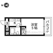 メゾン・ド・パルファン  ｜ 京都府京都市右京区西院西高田町（賃貸マンション1R・2階・12.63㎡） その2