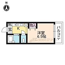 京都府京都市下京区西洞院通綾小路上ル妙伝寺町（賃貸マンション1R・6階・17.30㎡） その2