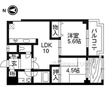 エイブル創久五条大宮 405 ｜ 京都府京都市下京区大宮通五条下る西側下五条町（賃貸マンション2LDK・4階・55.80㎡） その2