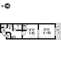 京都府京都市下京区綾材木町（賃貸マンション2K・4階・23.62㎡） その2