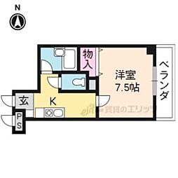 間取図画像 1K