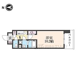 間取図画像 1K