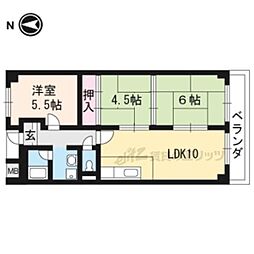ロイヤルプラザビル 3LDKの間取図画像