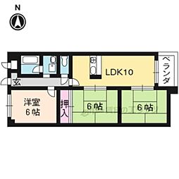 アフリー太田 3LDKの間取図画像