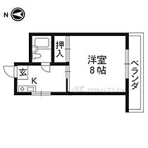 タナカビル 403 ｜ 京都府京都市右京区西京極町ノ坪町（賃貸マンション1K・4階・23.00㎡） その2