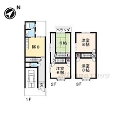 大北山原谷乾町95-10貸家