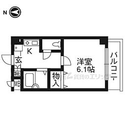 🉐敷金礼金0円！🉐京都市営烏丸線 今出川駅 徒歩21分