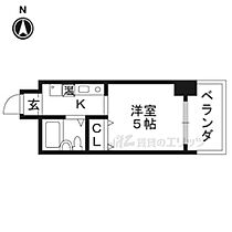 Ｇｌｏｉｒｅ烏丸五条 1002 ｜ 京都府京都市下京区烏丸通五条下ル大坂町（賃貸マンション1K・10階・17.92㎡） その2