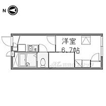 京都府京都市上京区大宮通出水下る家永町（賃貸アパート1K・2階・19.87㎡） その2