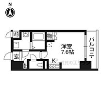 エスリード烏丸五条駅前  ｜ 京都府京都市下京区五条通東洞院東入ル万寿寺町（賃貸マンション1R・6階・22.44㎡） その2