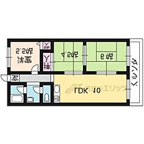 シャンポール松室 606 ｜ 京都府京都市右京区太秦北路町（賃貸マンション3LDK・6階・58.40㎡） その2