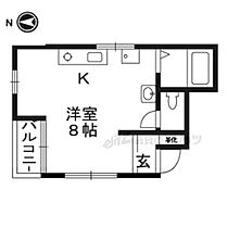 京都府京都市右京区西京極前田町（賃貸アパート1R・3階・32.80㎡） その2