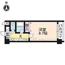 サムティ京都西大路Ｎｏｒｔｈ 602 ｜ 京都府京都市下京区西七条中野町（賃貸マンション1K・6階・25.50㎡） その2