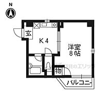 京都府京都市中京区堀川通夷川下ル九町目（賃貸マンション1K・1階・31.50㎡） その2