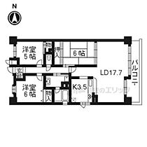 京都府京都市右京区太秦下角田町（賃貸マンション3LDK・5階・82.74㎡） その2