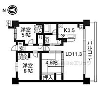 アトレ西院エルステージ310  ｜ 京都府京都市右京区西院月双町（賃貸マンション3LDK・3階・64.90㎡） その2