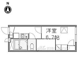 間取図画像 1K