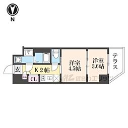 間取図画像 1DK