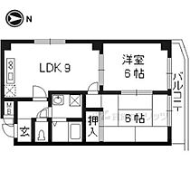 藤波ビル 301 ｜ 京都府京都市上京区一条通西洞院東入元真如堂町（賃貸マンション2LDK・3階・47.52㎡） その2