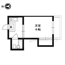 京都府京都市上京区智恵光院中立売下ル山里町（賃貸マンション1K・5階・17.00㎡） その2