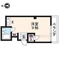 高雄ビル 402 ｜ 京都府京都市北区紫野下御輿町（賃貸マンション1R・4階・23.00㎡） その2