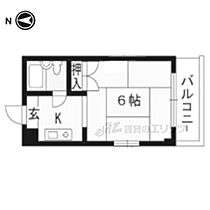 京都府京都市北区上賀茂朝露ヶ原町（賃貸マンション1R・3階・18.00㎡） その2