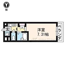 京都府京都市中京区堀川通り六角下る壷屋町（賃貸マンション1K・7階・20.25㎡） その2