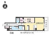 シャーメゾン京都御所西 202 ｜ 京都府京都市上京区武者小路通室町東入梅屋町（賃貸マンション1LDK・2階・48.06㎡） その2