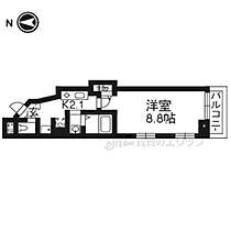 京都府京都市下京区神明町（賃貸マンション1K・3階・24.65㎡） その2