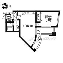 京都府京都市北区小山下内河原町（賃貸マンション1LDK・7階・36.08㎡） その2