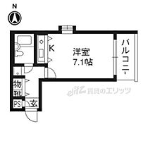 京都府京都市上京区一条通小川西入ル一条横町（賃貸マンション1R・2階・21.16㎡） その2